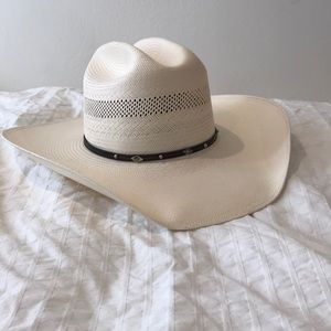 Stetson 10X Lobo Vent Ivory Straw Cowboy